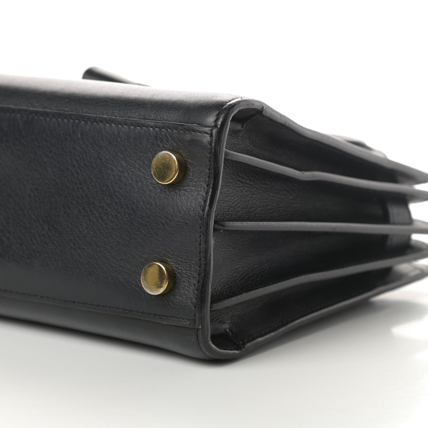 Calfskin Sac De Jour Black