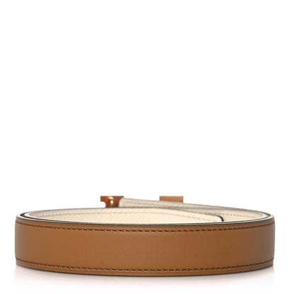 Hermes Swift Epsom 24mm Mini H Belt 70 Biscuit Nata 70 28 2 of 6