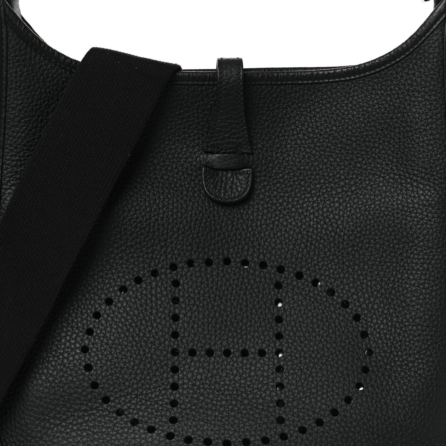 Hermes Taurillon Clemence Evelyne III PM Black 8 of 11