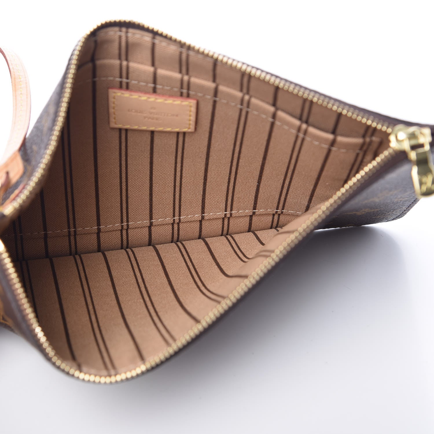 Louis Vuitton Monogram Neverfull MM GM Pochette 5 of 10