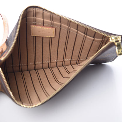 Louis Vuitton Monogram Neverfull MM GM Pochette 5 of 10
