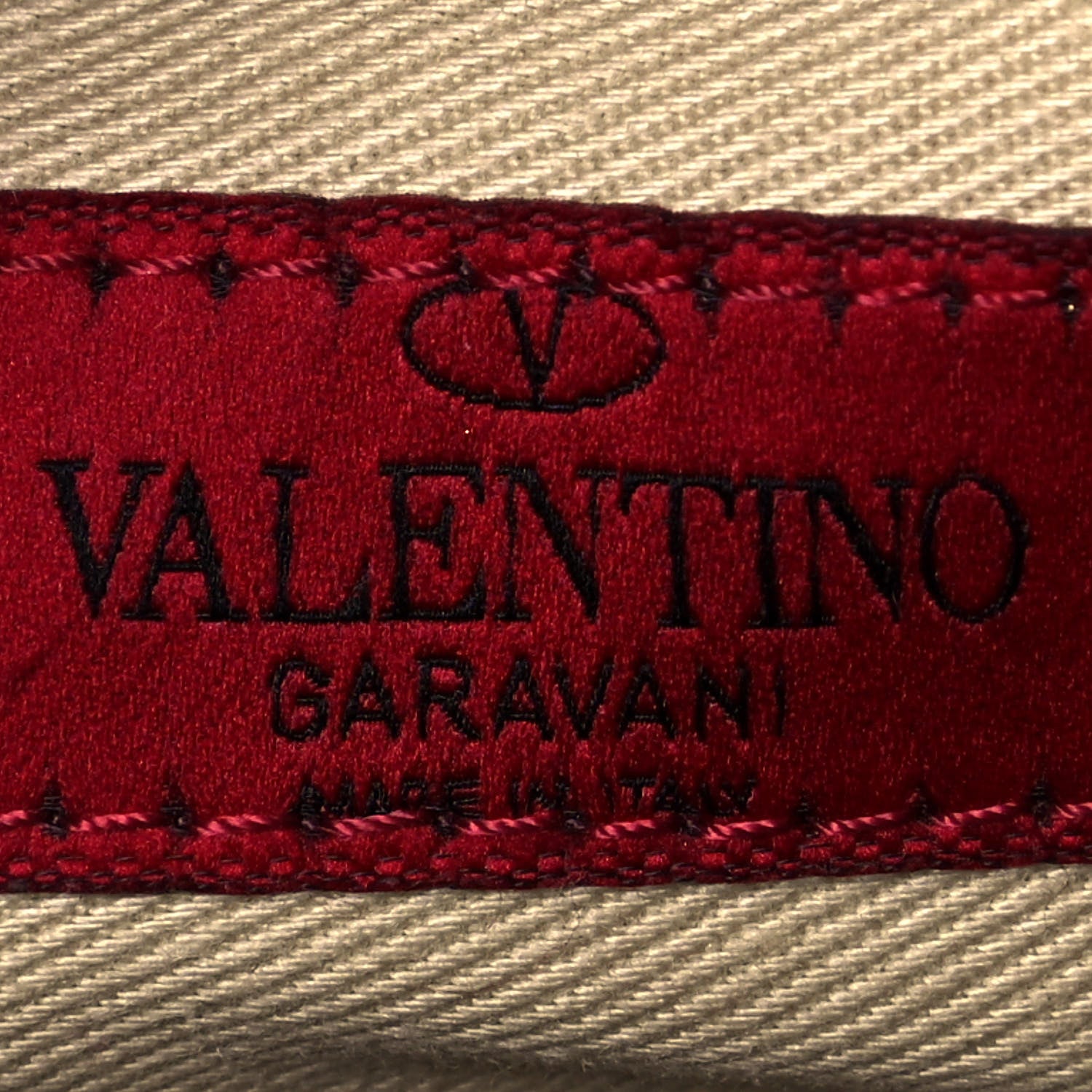 Valentino Garavani Vitello Small Rockstud Double Handle Tote Purple Violet 8 of 10