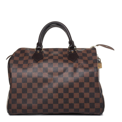 Louis Vuitton Damier Ebene Speedy 30 1 of 29