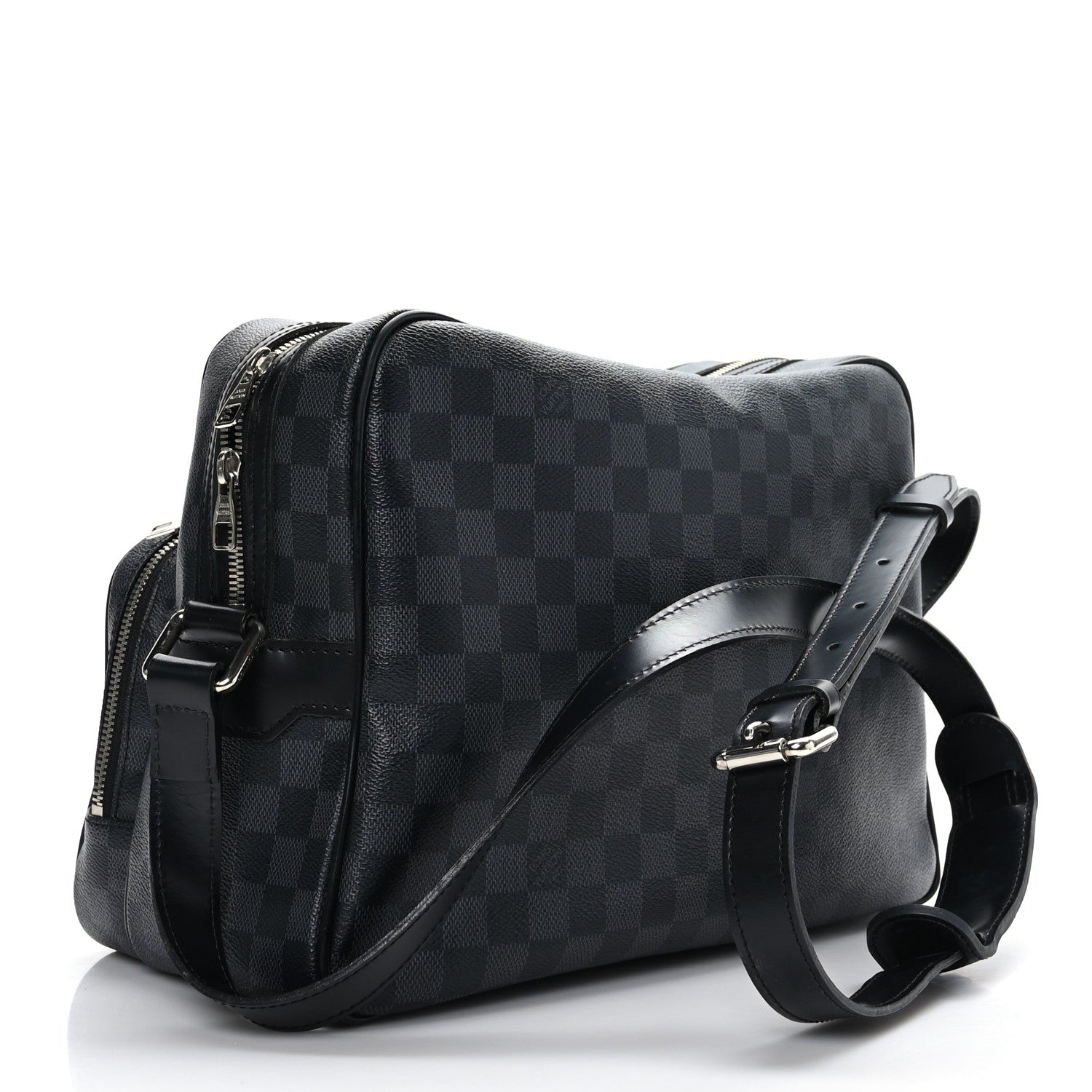 Louis Vuitton Damier Graphite Sac Leoh Messenger Bag 3 of 10