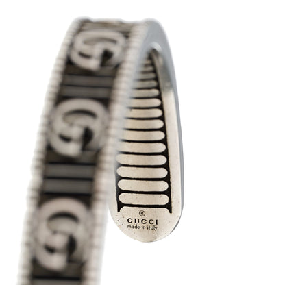 Gucci Sterling Silver Double G Marmont Cuff Bracelet 4 of 5