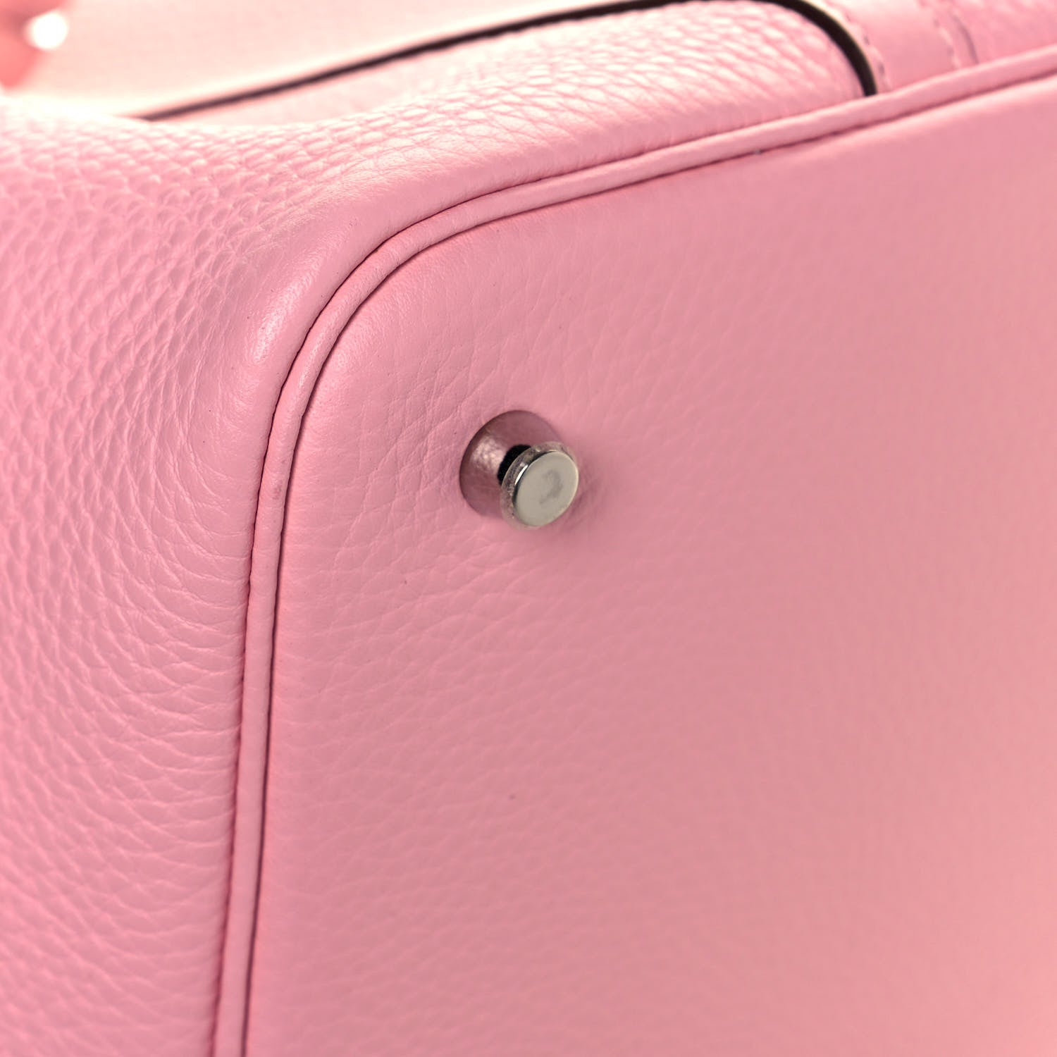Hermes Taurillon Clemence Picotin Lock 22 MM Rose Sakura 10 of 13