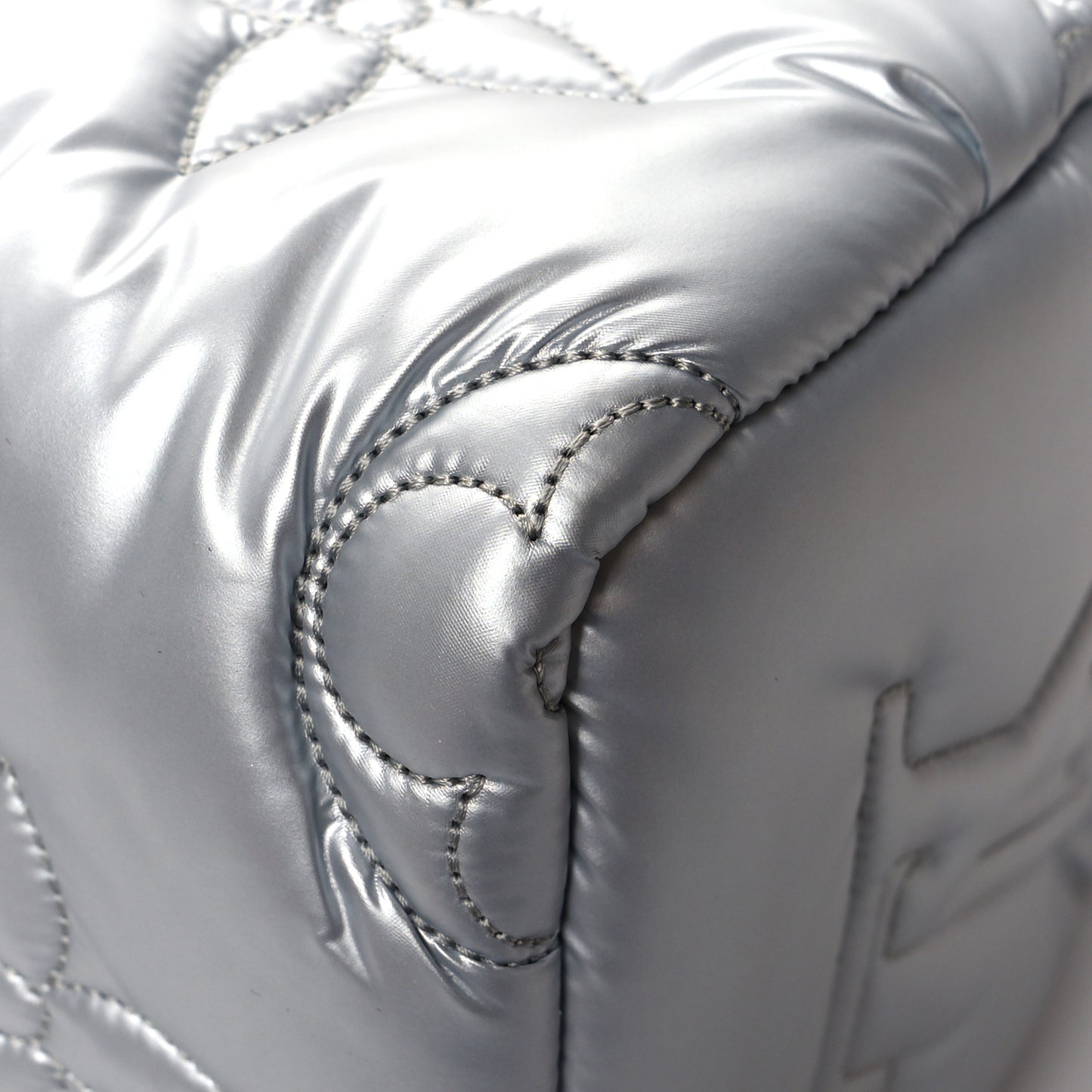 Econyl Mini Monogram Pillow Speedy Bandouliere 25 Silver