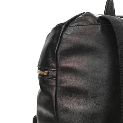 Salvatore Ferragamo Calfskin Nevada Gancini Backpack Black 11 of 11