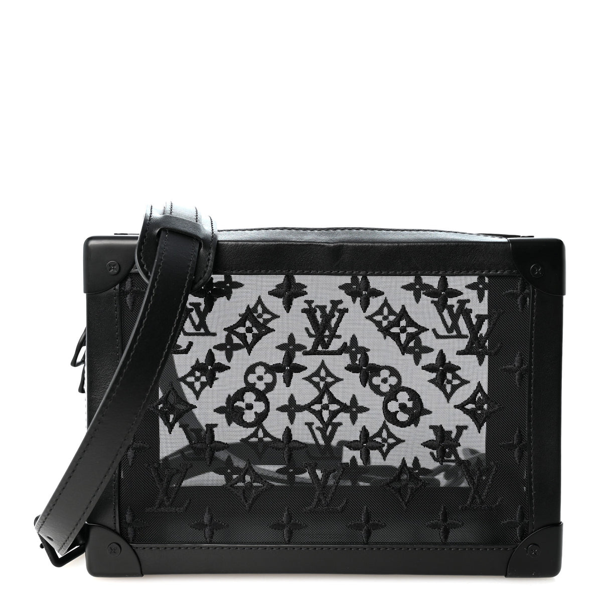 Louis Vuitton Monogram See Through Soft Trunk Black 1 of 10
