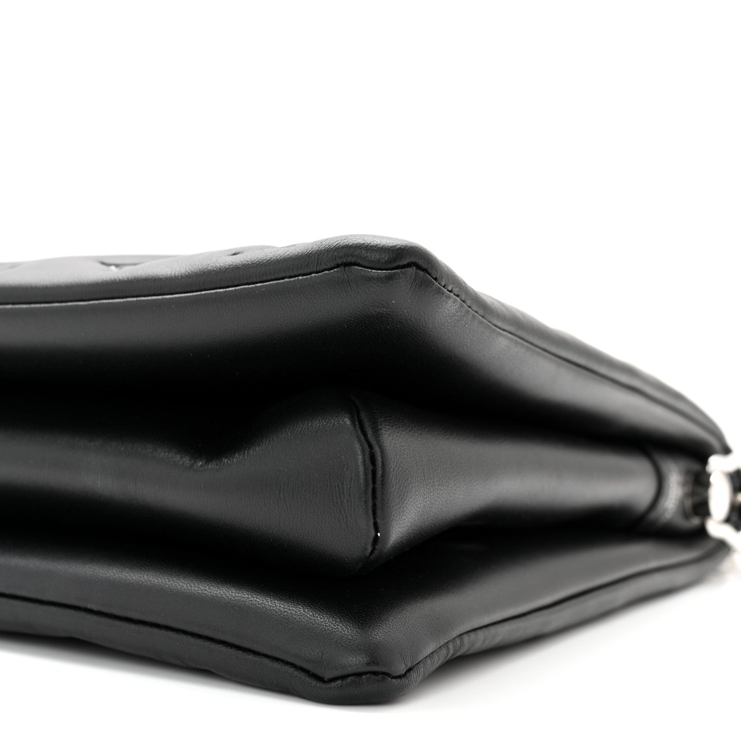 Louis Vuitton Lambskin Embossed Monogram Coussin MM Black Gray 9 of 9