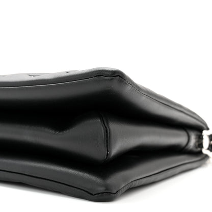 Louis Vuitton Lambskin Embossed Monogram Coussin MM Black Gray 9 of 9