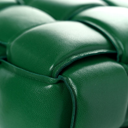 Bottega Veneta Nappa Maxi Intreccio Padded Cassette Crossbody Bag Racing Green 11 of 19
