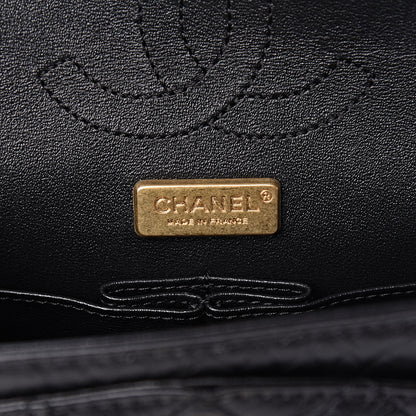 Chanel Aged Calfskin Casino 2.55 Reissue 224 Flap Black 6 of 10