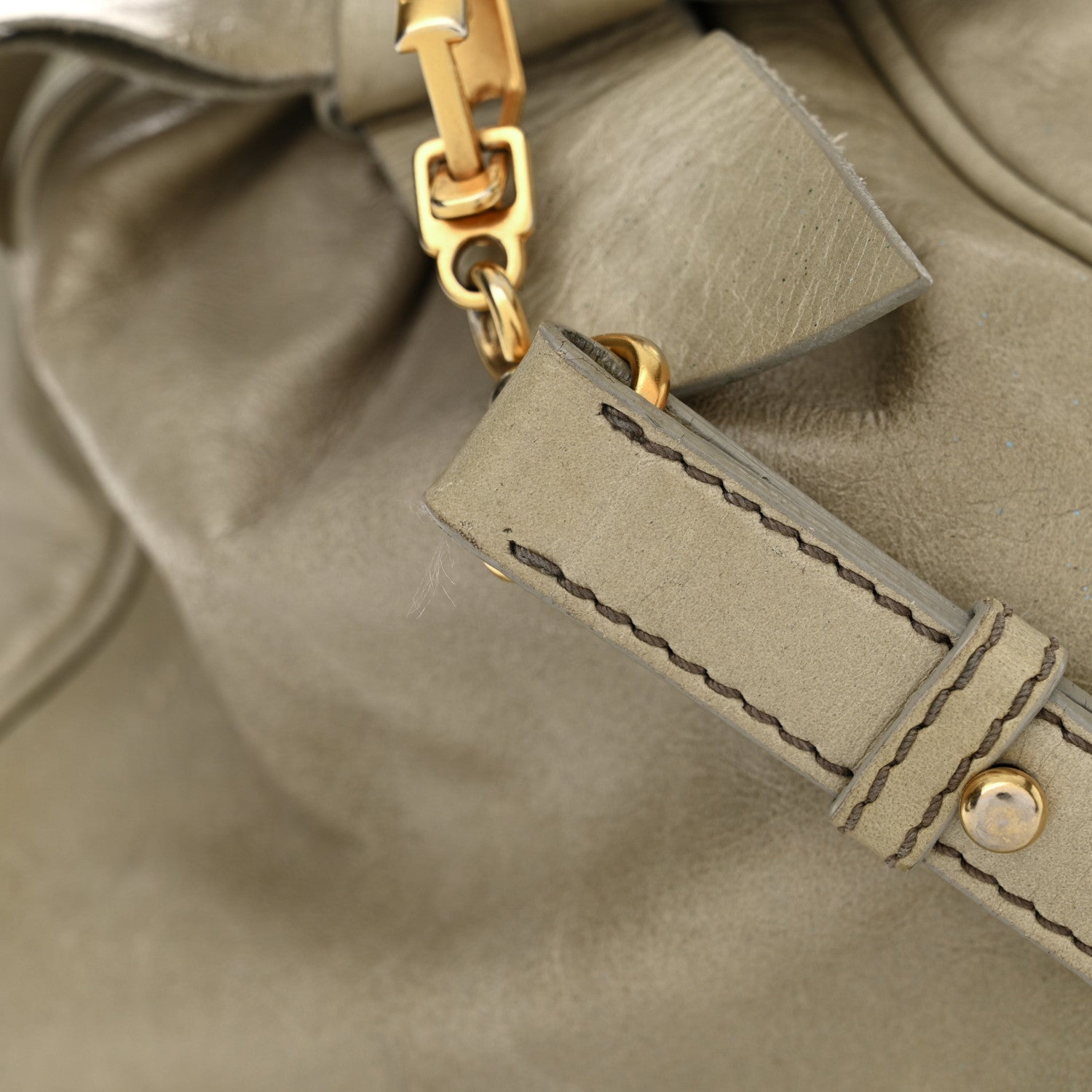 Miu Miu Vitello Lux Medium Bow Bag Grey 13 of 24