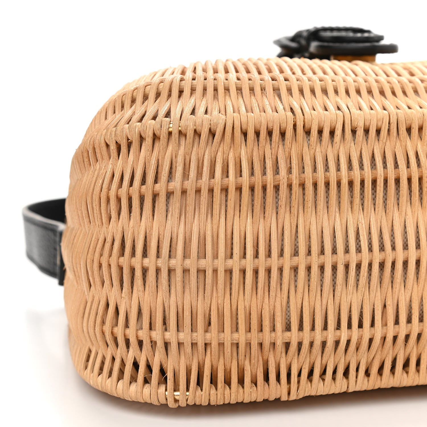 Gucci Wicker Vimni Shoulder Bag Natural 10 of 11