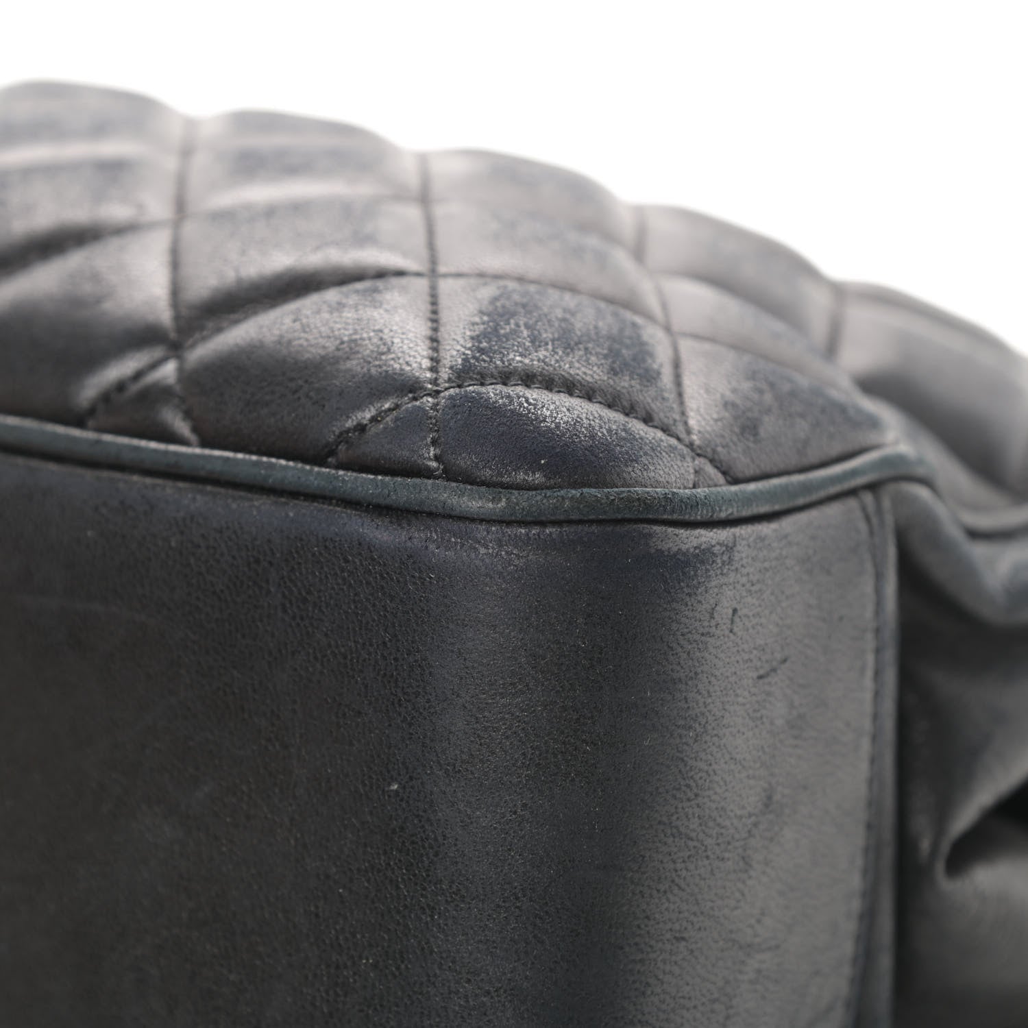 Chanel Lambskin Quilted Shopping Tote Black 11 of 18