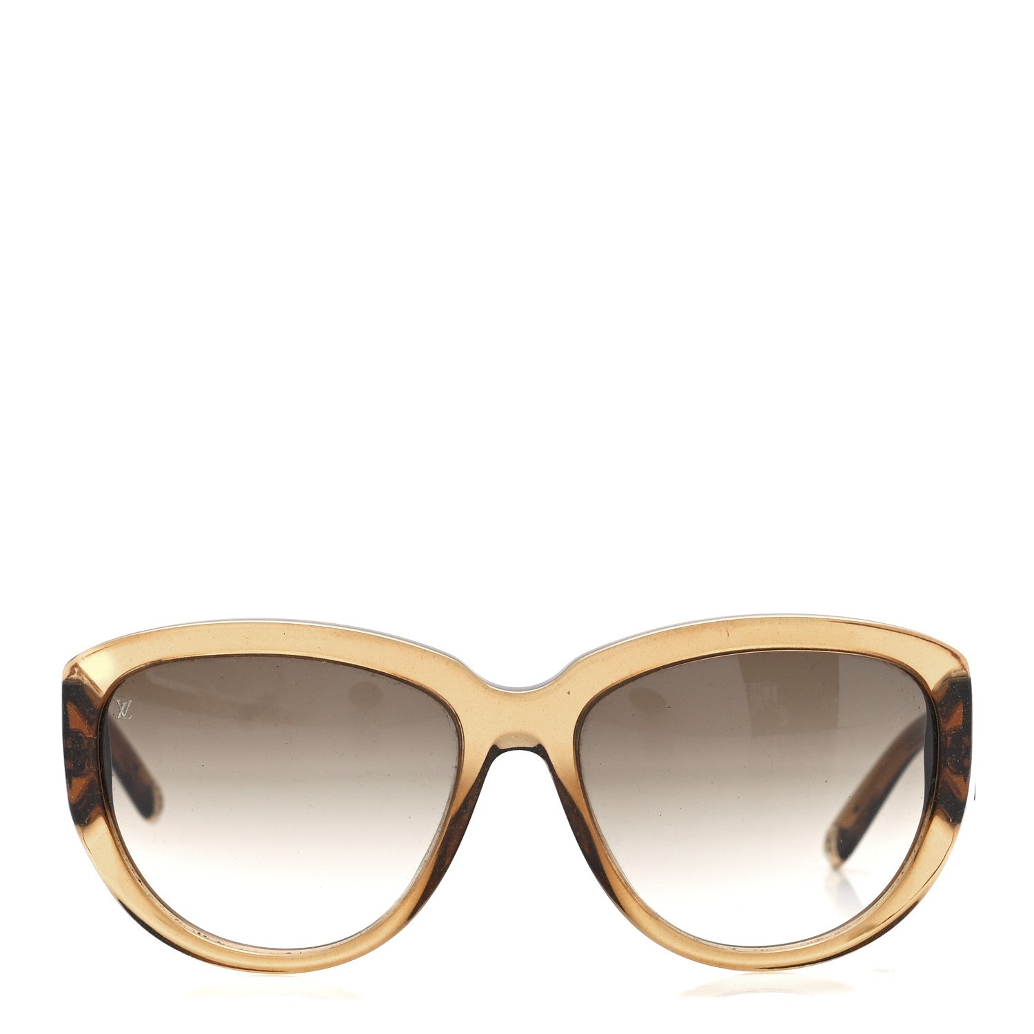 Louis Vuitton Acetate Obsession Cat Eye Sunglasses Z0625W Glitter Gold 2 of 9