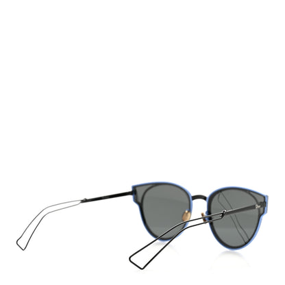 Christian Dior Sculpt Cat Eye Sunglasses Black Blue 4 of 9