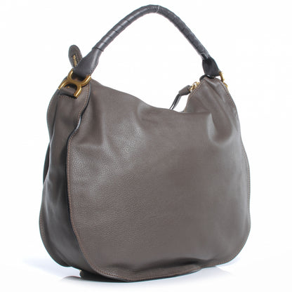 Chloe Calfskin Large Marcie Hobo Ash 3 of 8