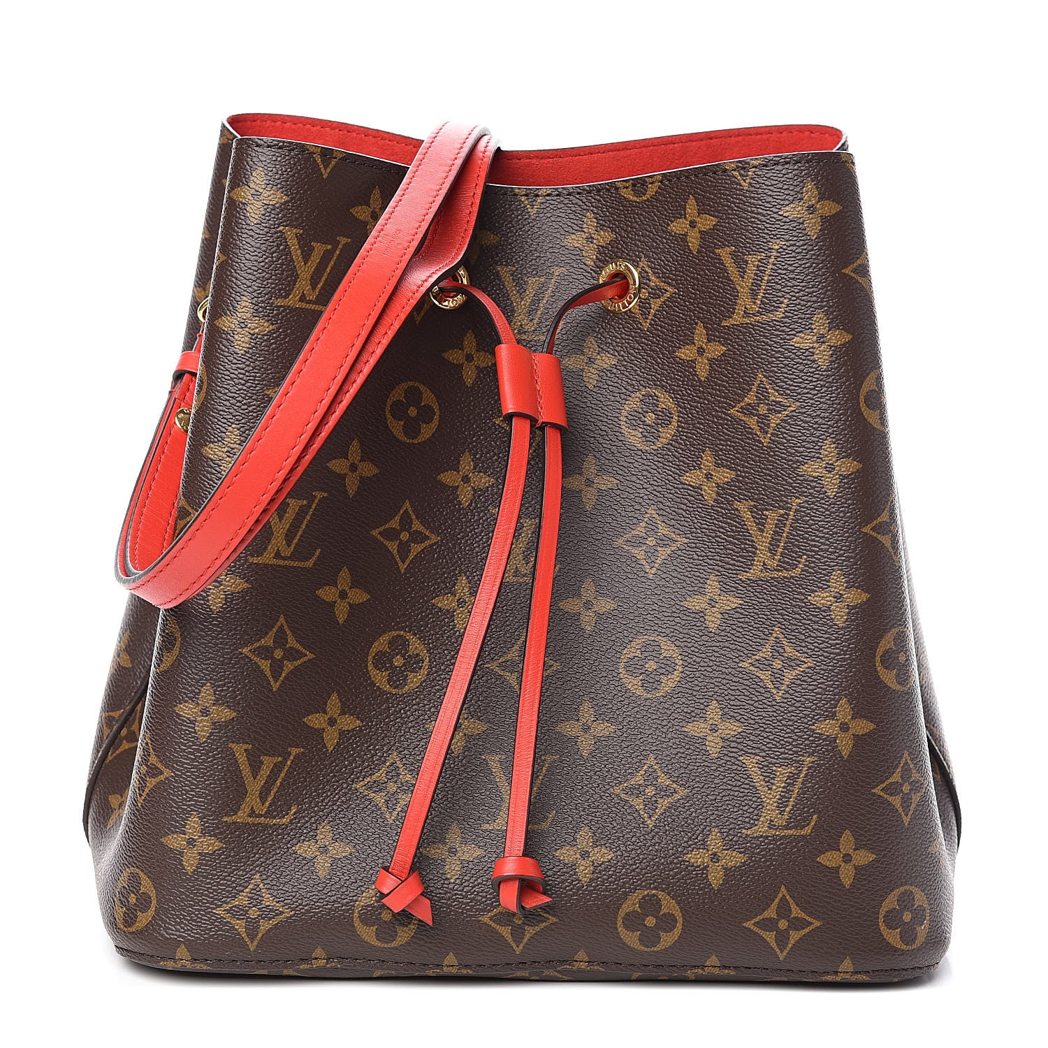 Louis Vuitton Monogram Neonoe MM Coquelicot 1 of 9