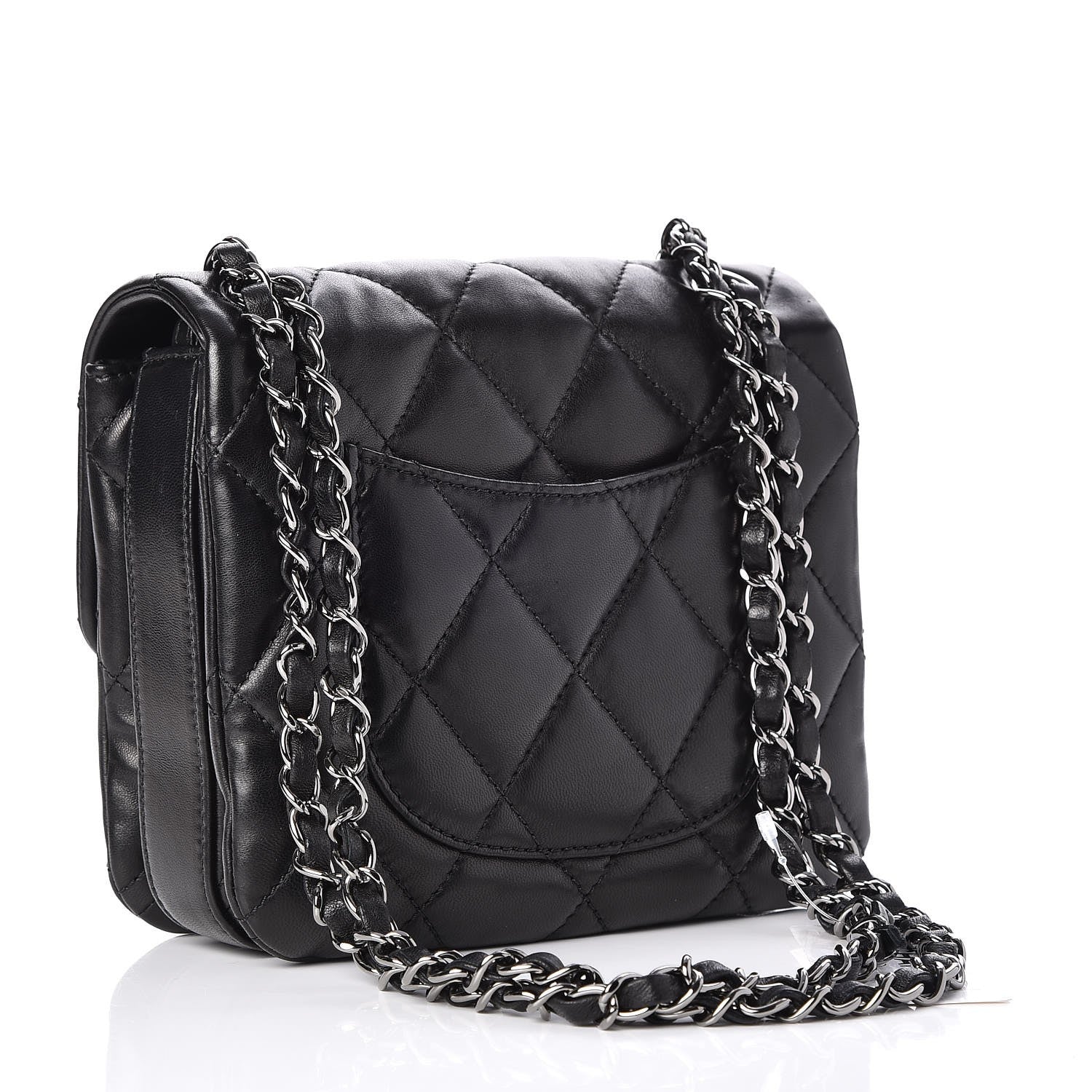 Chanel Lambskin Quilted Flap Black 4 of 9