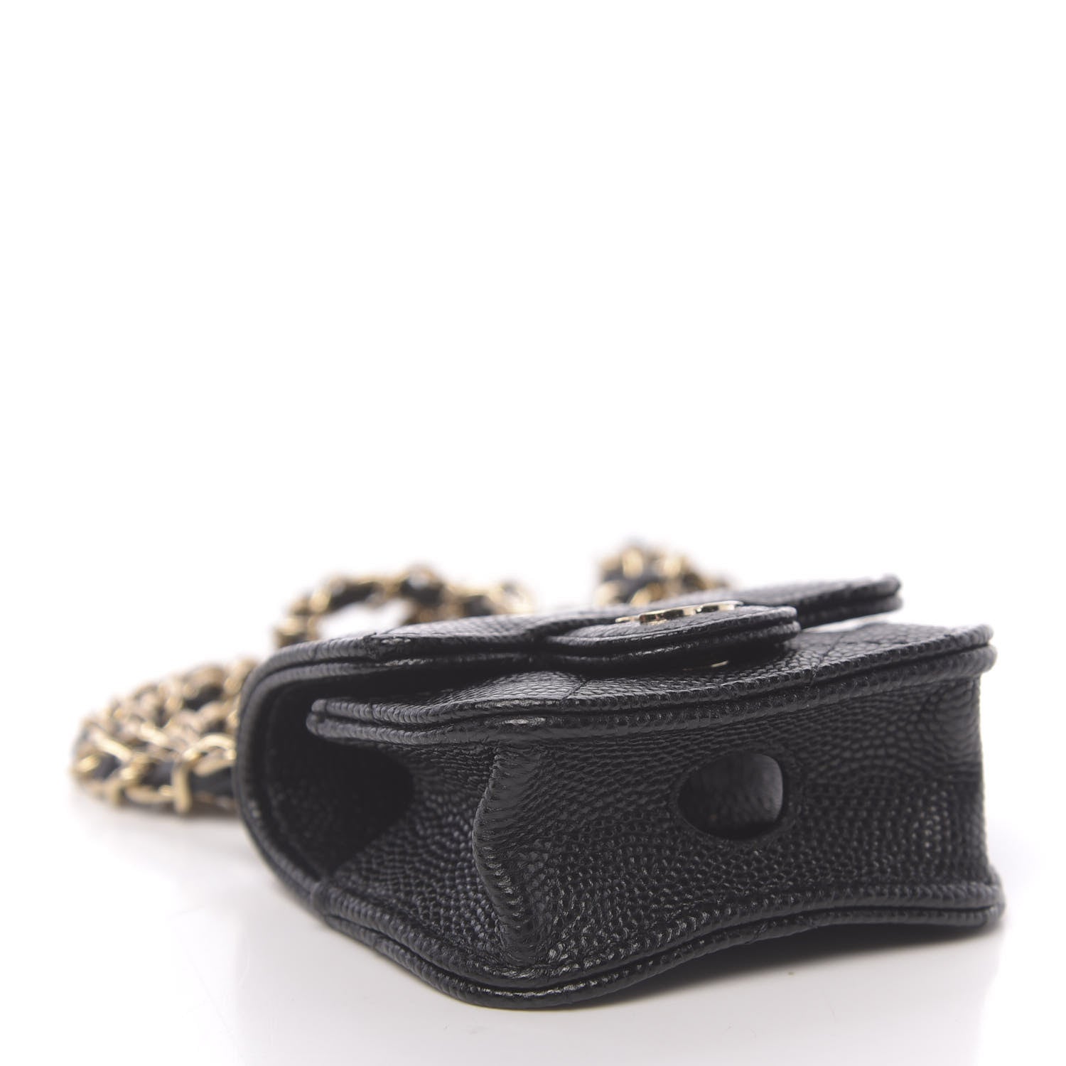 Chanel Caviar Quilted Airpods Pro Case Black 5 of 12