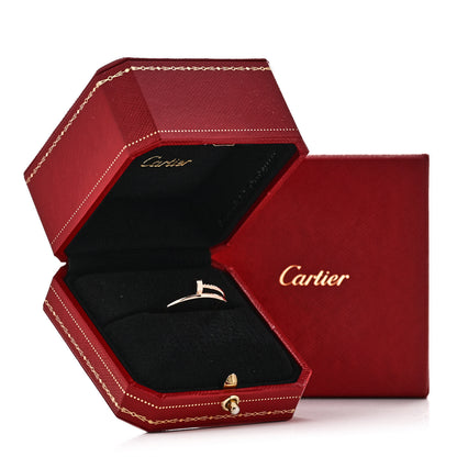Cartier 18K Pink Gold Small Juste Un Clou Ring 53 6.5 6 of 6