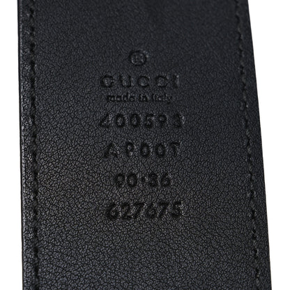Gucci Calfskin Double G 40mm Belt 90 36 Black 5 of 5