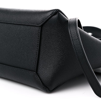 Celine Grained Calfskin Micro Belt Bag Black 9 of 9