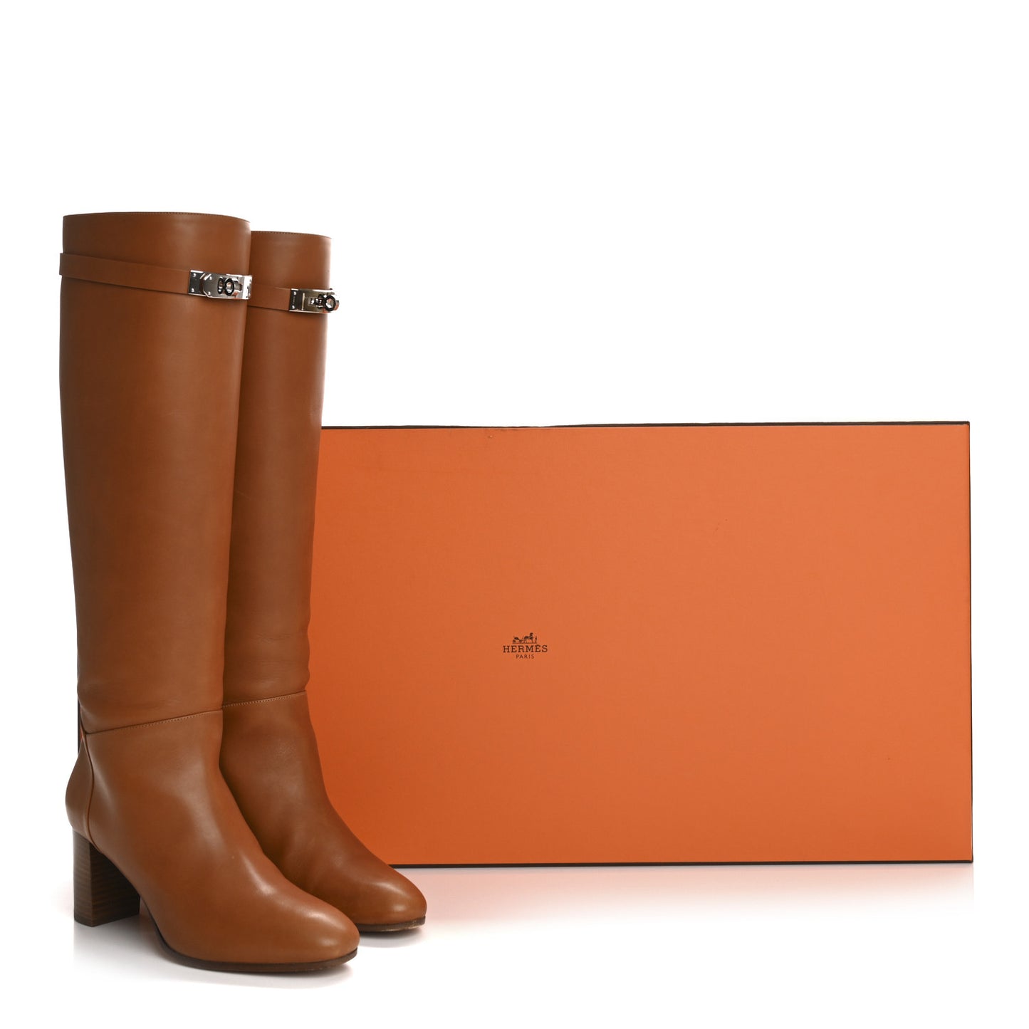 Heritage Calfskin Story Boots 39 Naturel