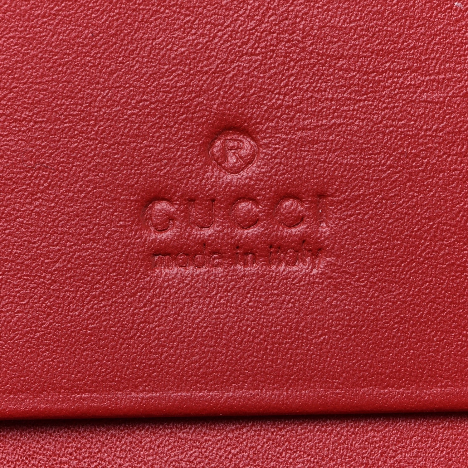 Gucci GG Supreme Monogram Bosco Patch Card Case Wallet Beige Malva Hibiscus Red 6 of 10