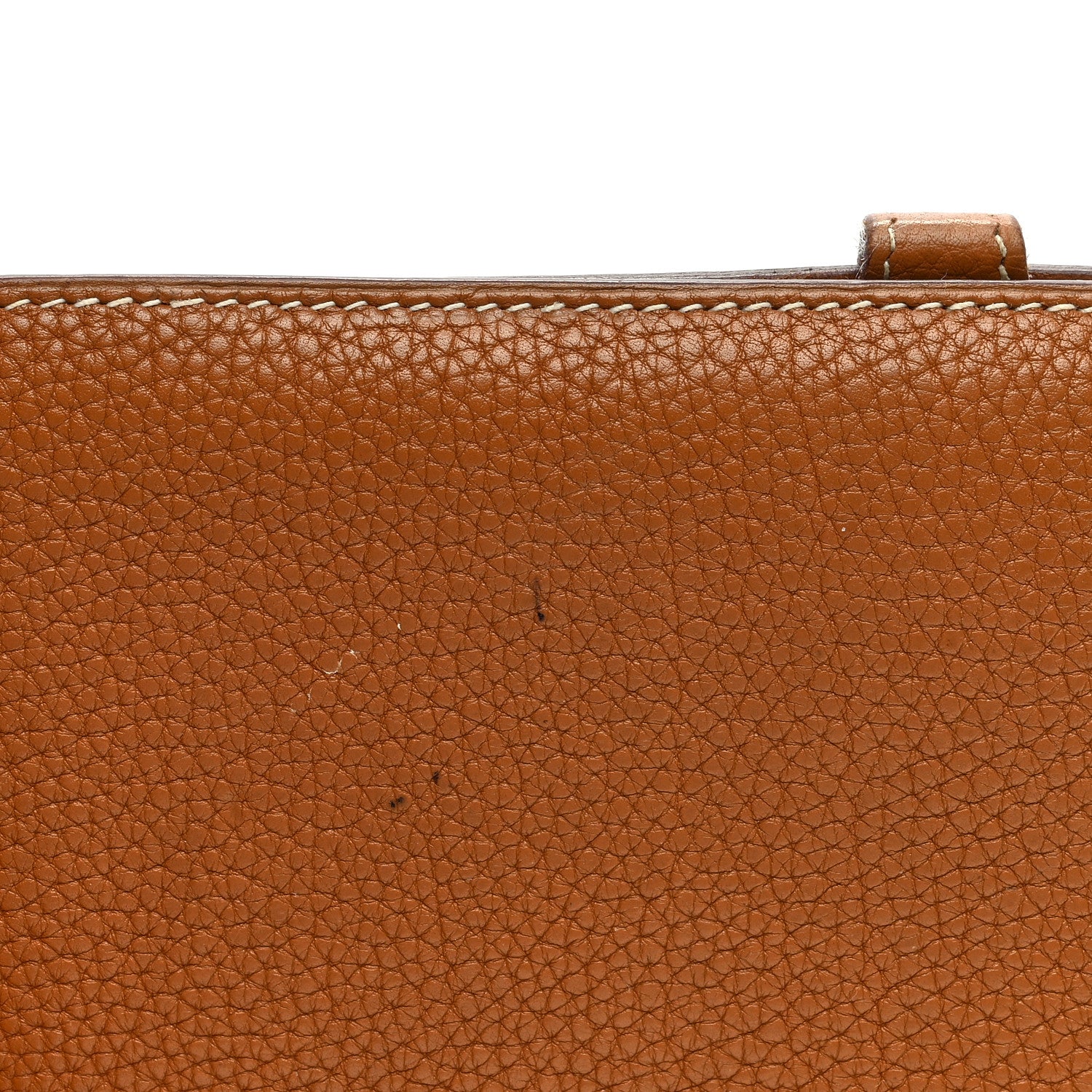 Hermes Togo Dogon Duo Wallet Gold 8 of 9