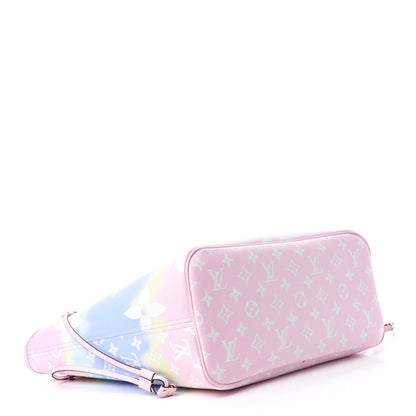 Louis Vuitton Monogram Escale Neverfull MM Pastel 4 of 11