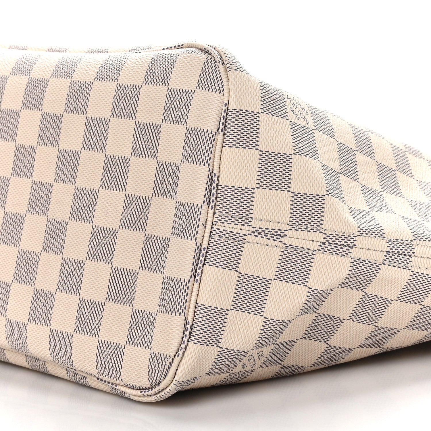 Louis Vuitton Damier Azur Neo Neverfull MM Rose Ballerine 10 of 12