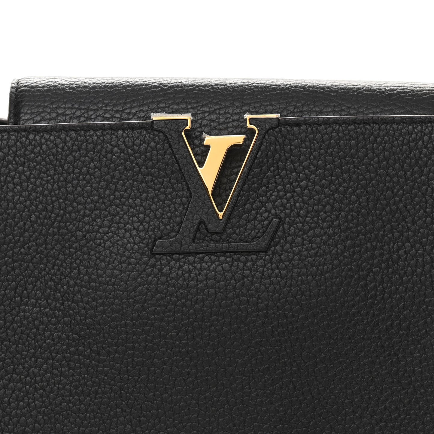 Taurillon Capucines MM Cobalt Fuchsia