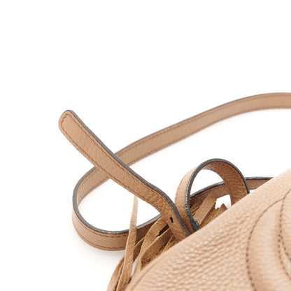 Gucci Pebbled Calfskin Small Soho Disco Bag Camelia 13 of 14