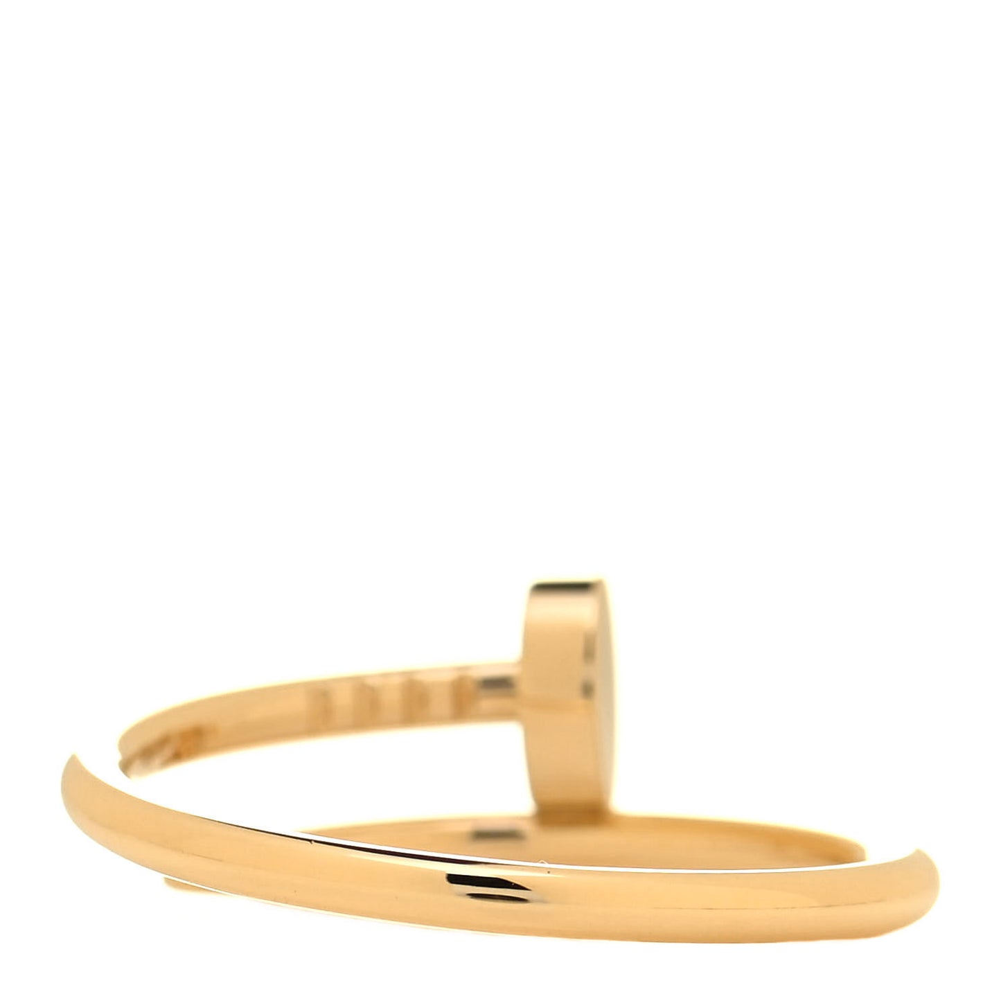 18K Yellow Gold Small Juste Un Clou Ring 54 6.75