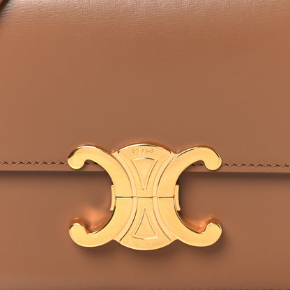 Celine Shiny Calfskin Teen Triomphe Bronze 8 of 10