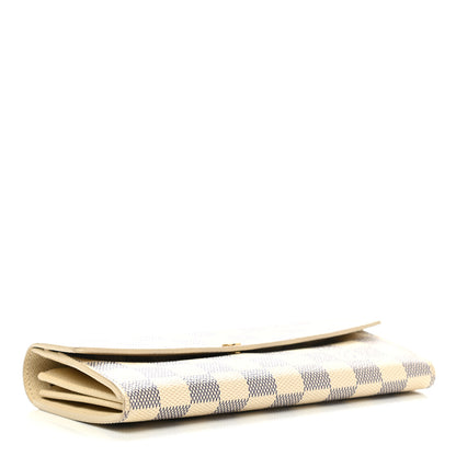 Louis Vuitton Damier Azur Sarah Wallet 4 of 10