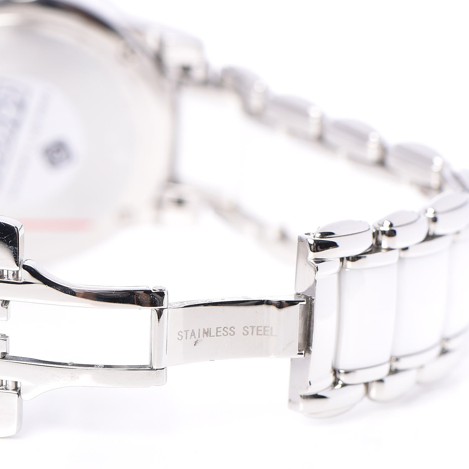 David Yurman Stainless Steel Ceramic Diamond 38mm Classic Quartz Watch White 10 of 11