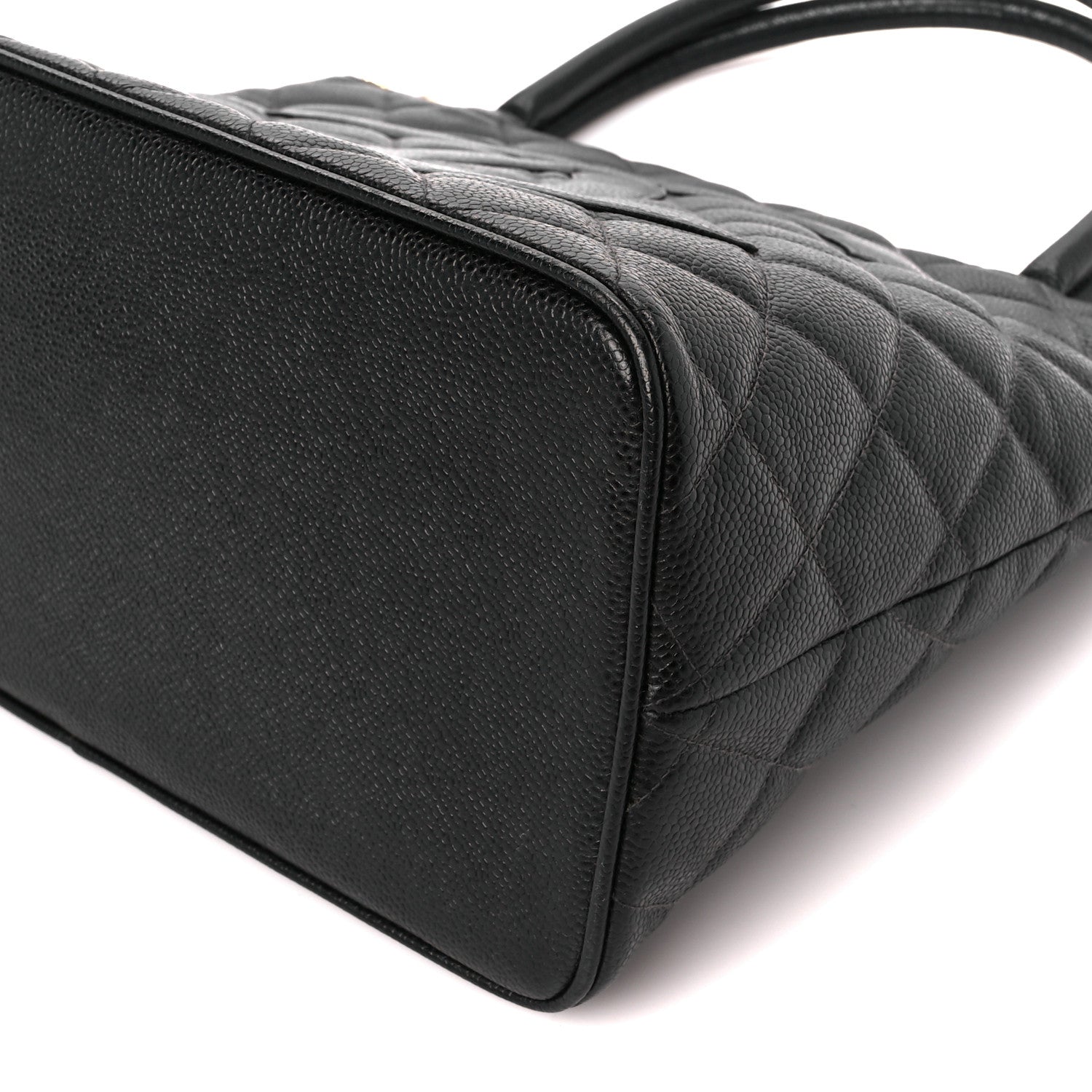 Chanel Caviar Quilted Medallion Tote Black 10 of 10
