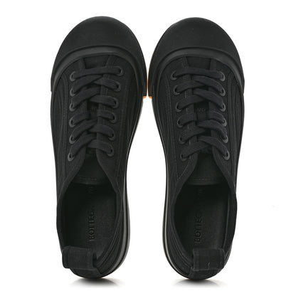 Bottega Veneta Canvas Womens Vulcan Sneakers 41 Black 2 of 8