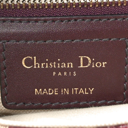 Christian Dior Oblique Saddle Bag Burgundy 6 of 10