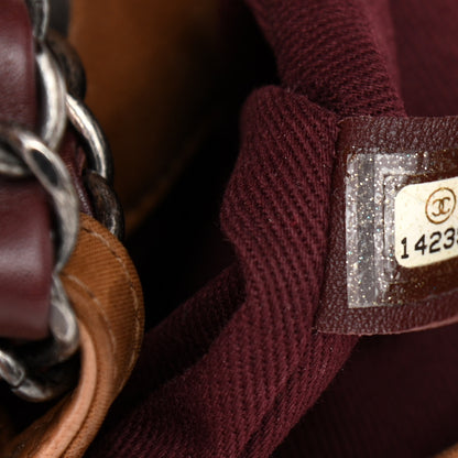 Chanel Iridescent Calfskin Medium In The Mix Flap Light Brown 6 of 12
