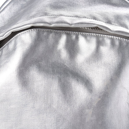 Saint Laurent Nylon Metallic Hunting Backpack Silver 10 of 17