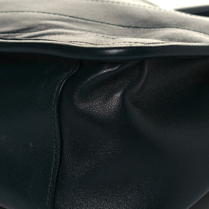 Saint Laurent Lambskin Matelasse Monogram Medium Niki Chain Satchel Dark Green 7 of 7