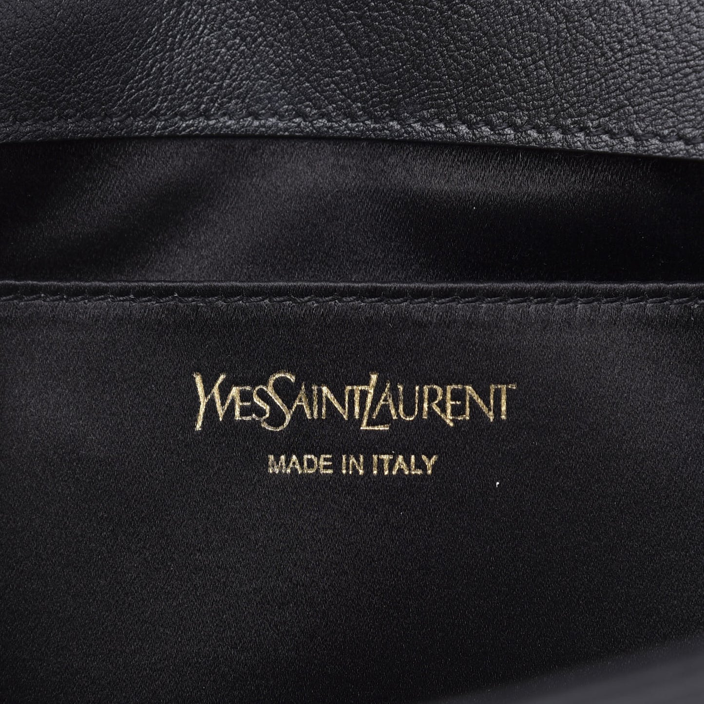 Calfskin Monogram Large Belle De Jour Clutch Black