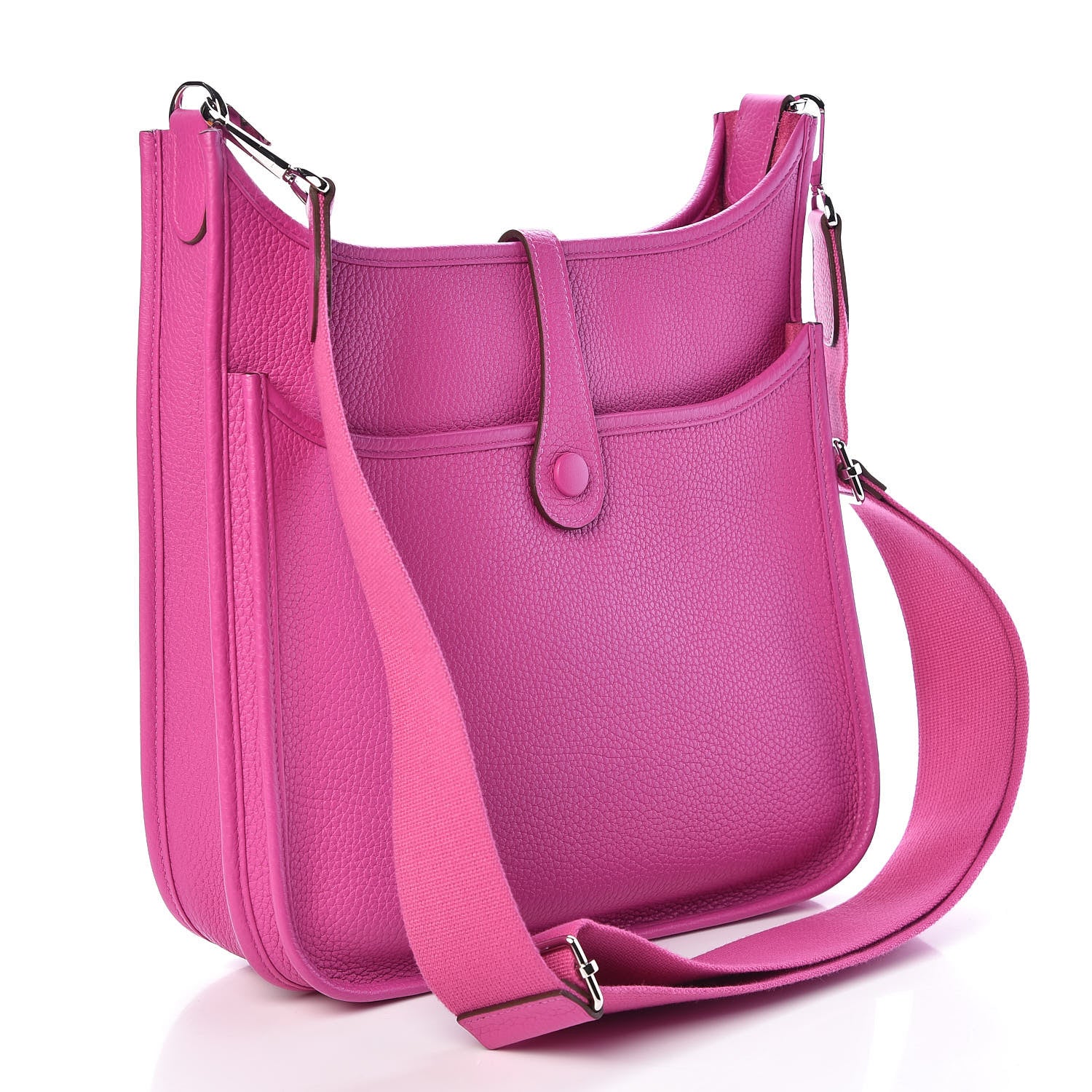 Hermes Taurillon Clemence Evelyne III PM Magnolia 3 of 11