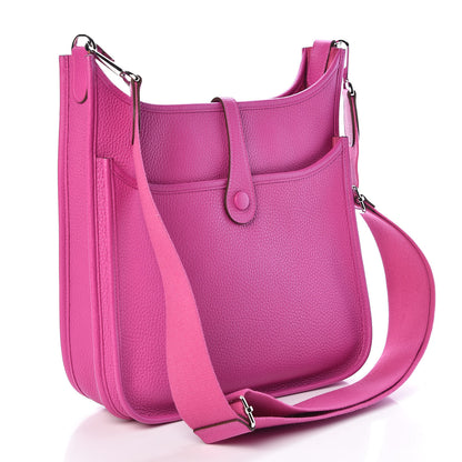 Hermes Taurillon Clemence Evelyne III PM Magnolia 3 of 11