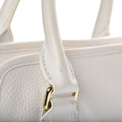 Burberry London Grainy Calfskin Medium Minford Portrait Tote White 16 of 16
